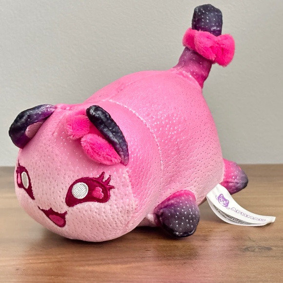 Aphmau Other - APHMAU MeeMeows KC CAT Plush Glitter Edition Series 6 PINK KITTY Toy